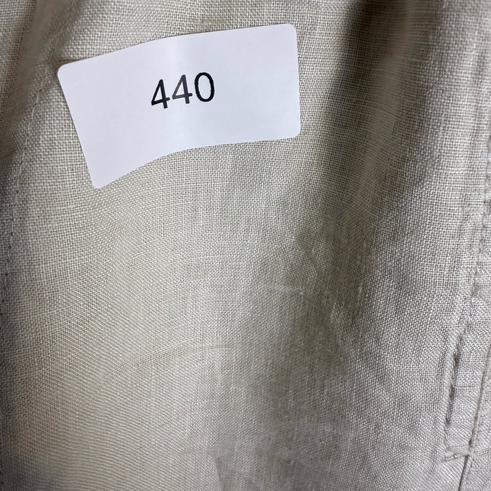Women’s Kleen pull on linen pants medium minimalist lagenlook - Picture 7 of 7